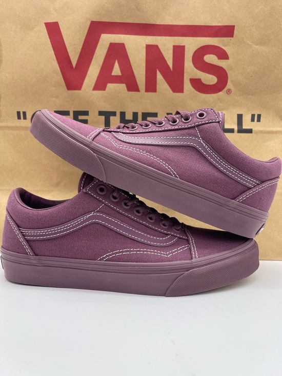 Vans Shoes - Vans WMNS Old Skool Plum Wine Pastel Mono Sneakers NWT